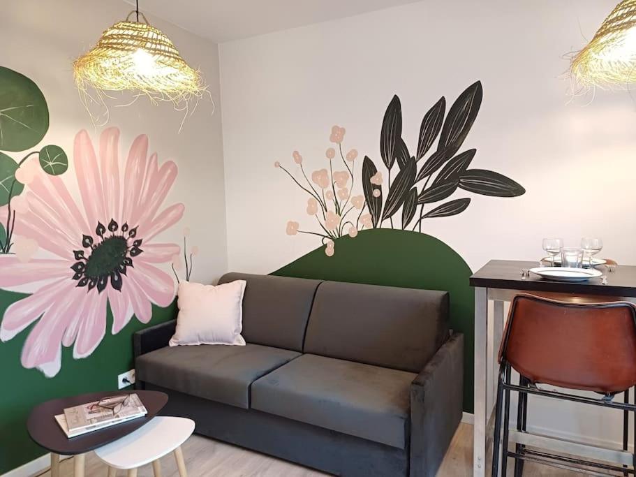 Appartement Rose Vegetale - 3 Couchages - Proche Centre&cirque Amiens